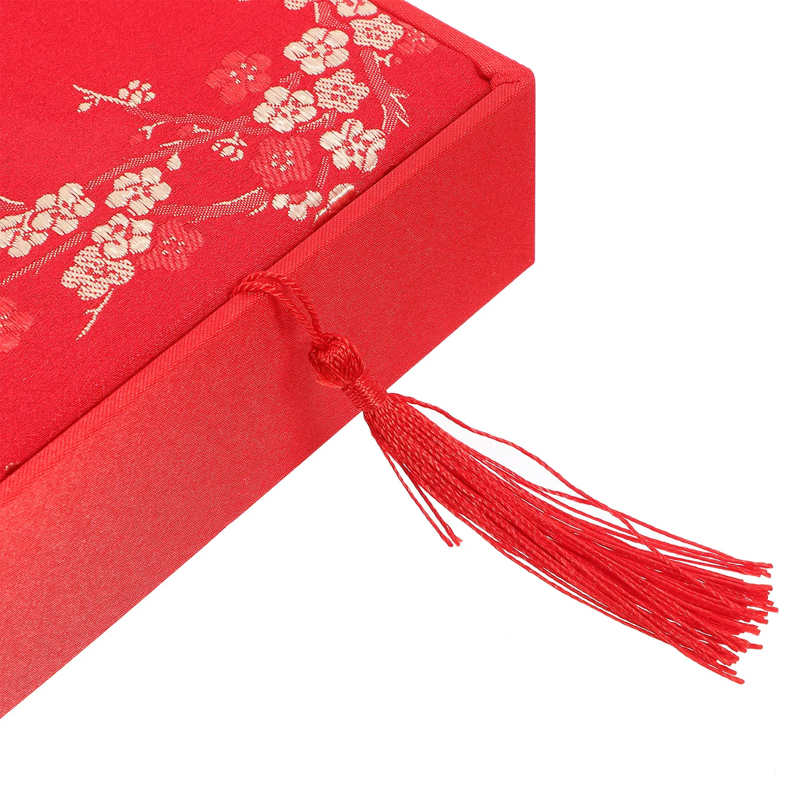 

Gift Box Jewelry Container Travel Organizer Holder Pearl Small Case Red Trinket Boxes