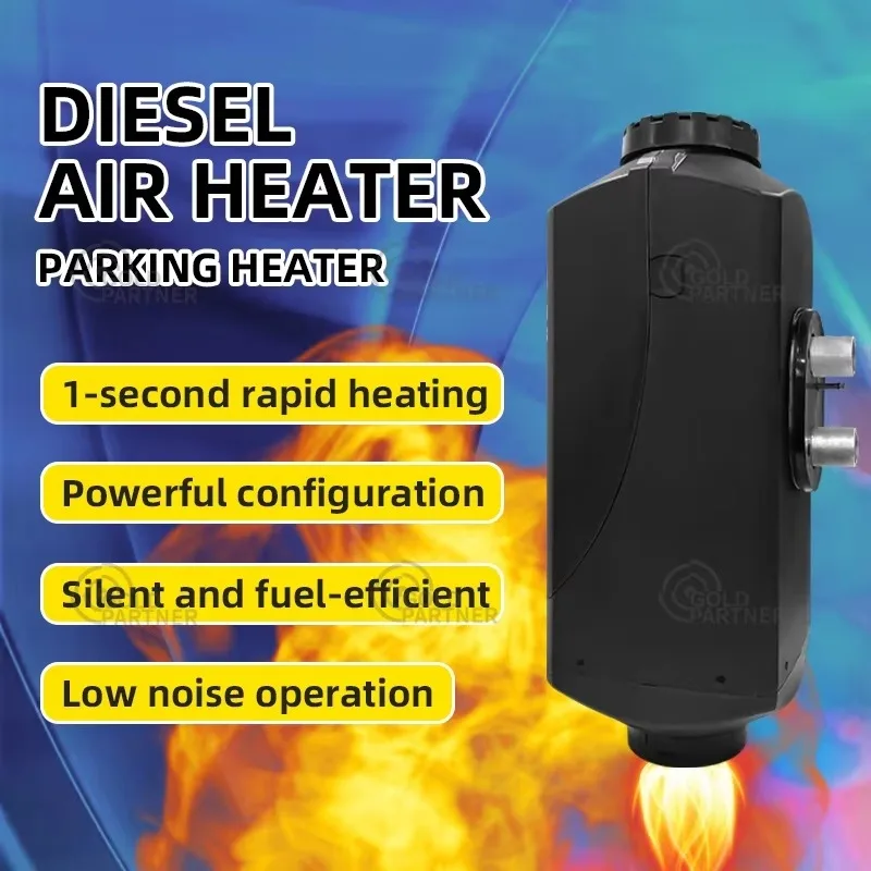 5kW 2kW 12V 24V Diesel Air Parking Heater for Car Truck Bus Vehicle Cabin Heating Replacement Accessory