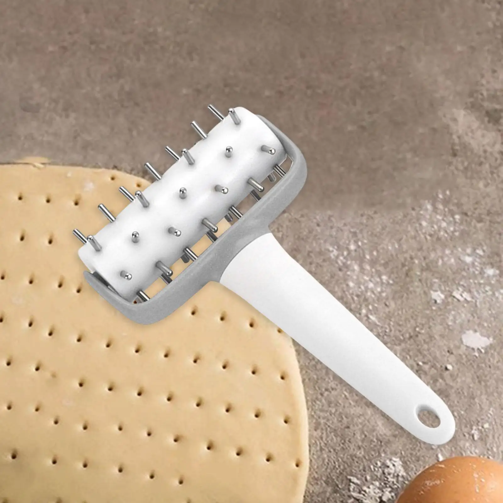 

Pizza Docker Roller Hole Puncher Maker Pastry Pie Pin for Pizza Making Cooking Cake