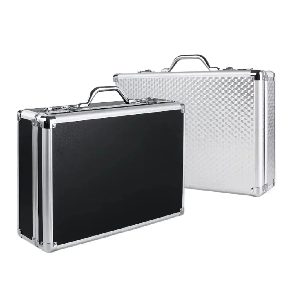 Aluminum Tool Box Portable Code Boxes Waterproof Instrument Shock-proof Storage Tools Box Professional Tools Packaging