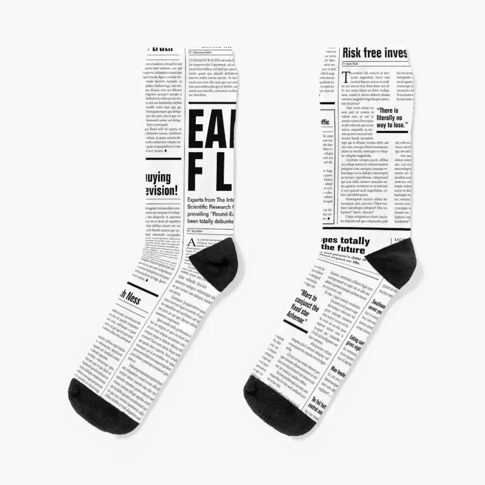 

The Fake News Vol. 1, No. 1 Socks sport valentine gift ideas with print Men Socks Women's