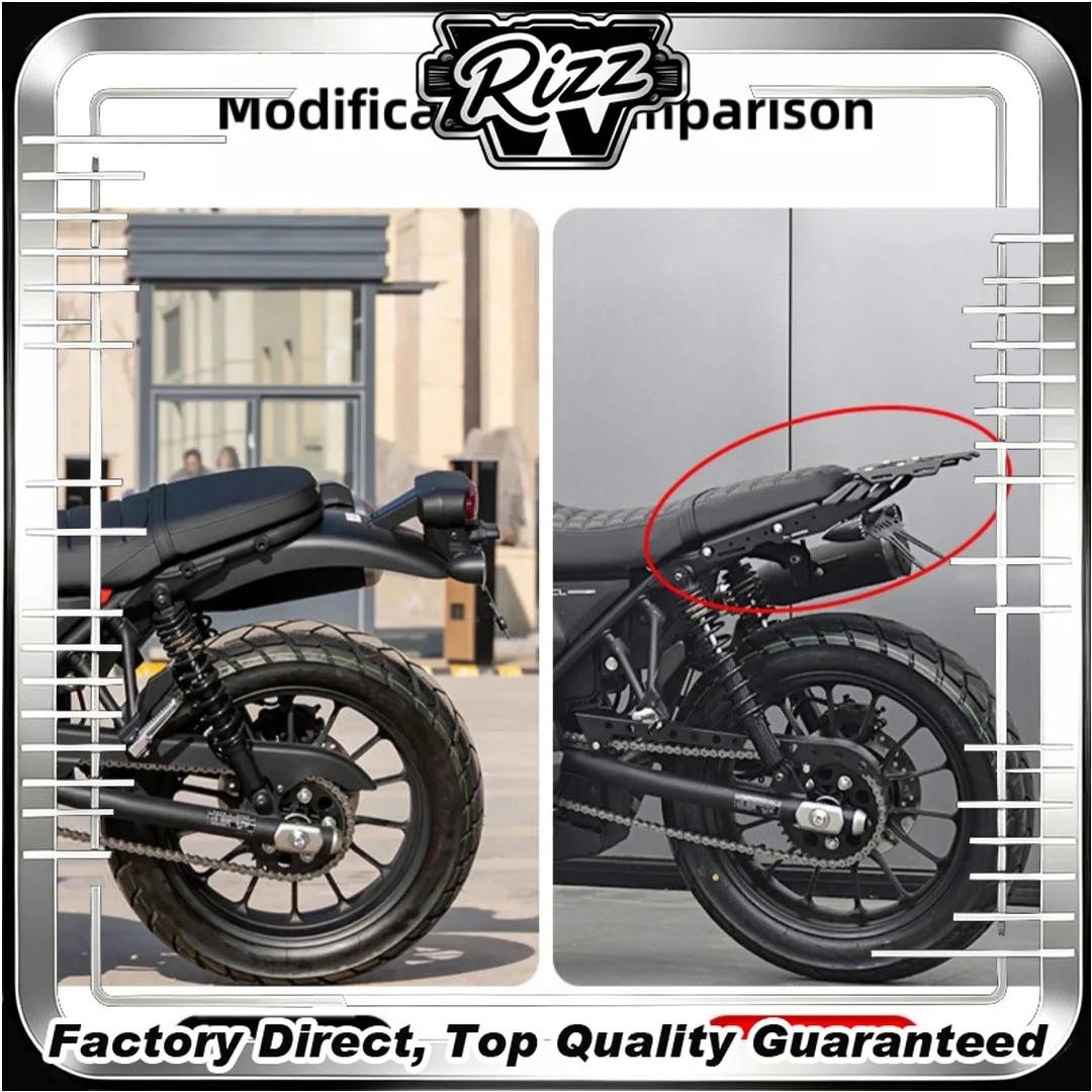 FOR CL300 Aluminum Motorcycle Rear Luggage Rack Retro Canvas Bag Holder Tail Box Bracket Fuel Tank Support for Motorcycles