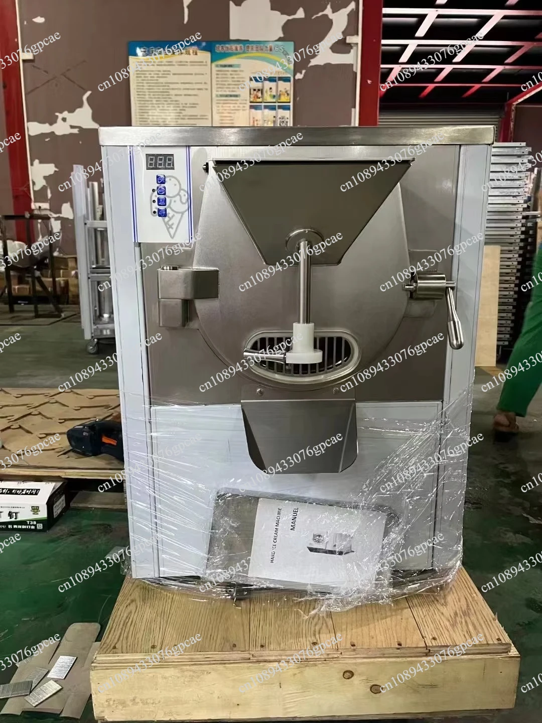 Large-scale production automatic ice cream machine/batch freezer/hard ice cream freezer