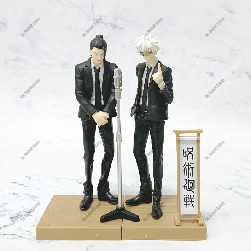 

17cm 'Jujutsu Kaisen' Satoru Gojo & Suguru Geto Dress-Up Action Figure Toy Collectible Doll, Comes with Box, Christmas