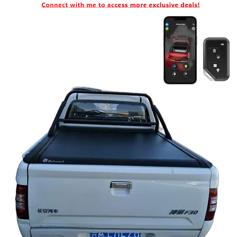 

Zolionwil Electric Roller Lid Truck Bed Cover Aluminum Tonneau Cover For Changan Shenqi F30