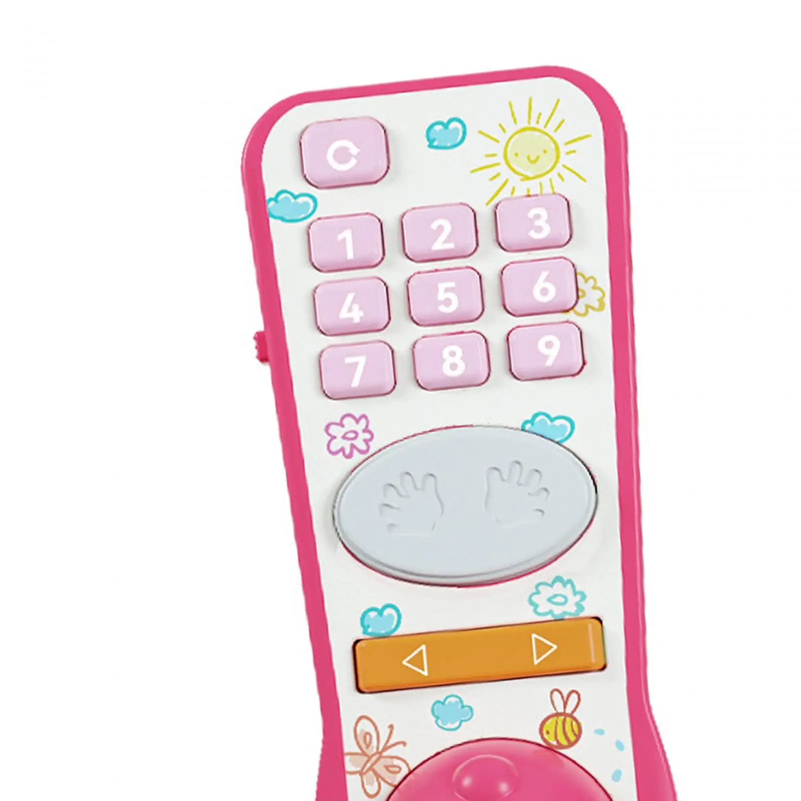 TV Remote Control Toy Musical Remote Toy for Toddlers Infants Birthday Gifts