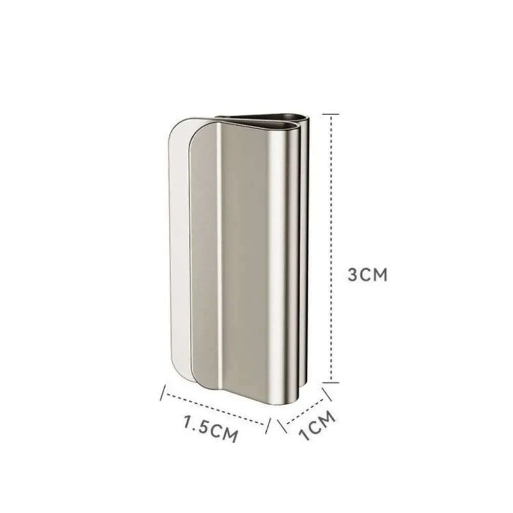 1 Pairs Metal Curtain Closure Clip Magnetic Attraction Detachable Curtain Fixing Buckle Curtain Fixed Fastener Window Curtain
