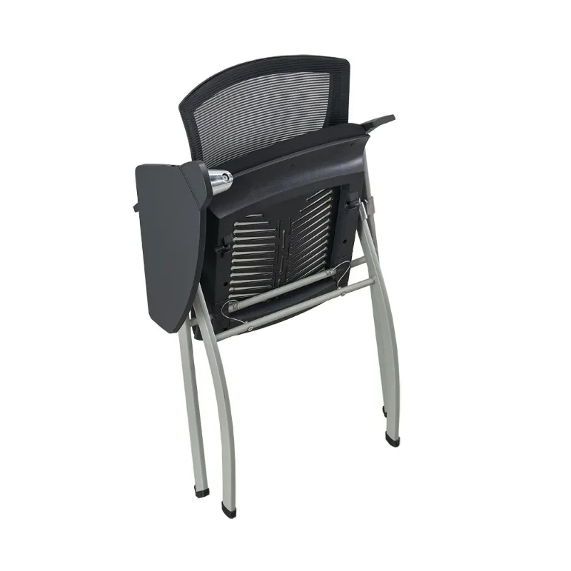 Training Chair Writing Board Folding Training Table and Chair Integrated Table and Stool Meeting Room Chair Student Conference