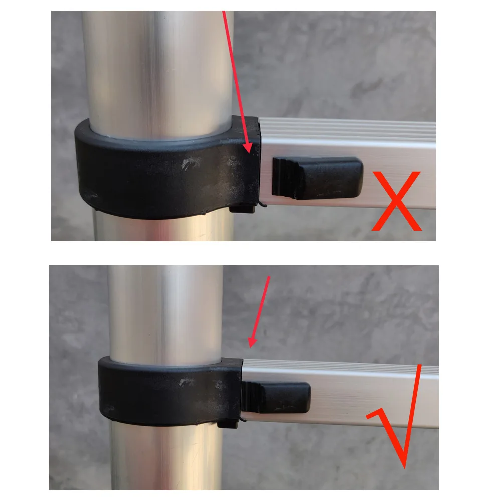 

5x Telescopic Ladder Switch Lift Ladder Excellent Replacement Accessory for Ladder Switch with Exquisite Workmanship