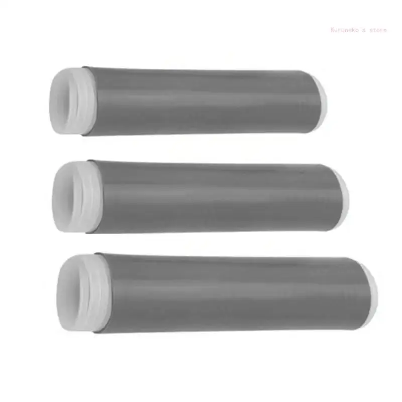 

3Pcs Antiscalding Pots Handle Heat Resistance Cover Silicones Pans Handle Sleeve Part