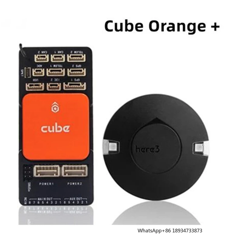 HEX Pixhawk 2.1 Cube Orange + Standard Set W/ here 3 GPS & ADS-B Carrier Board For RC Quadcopter HX4-06222