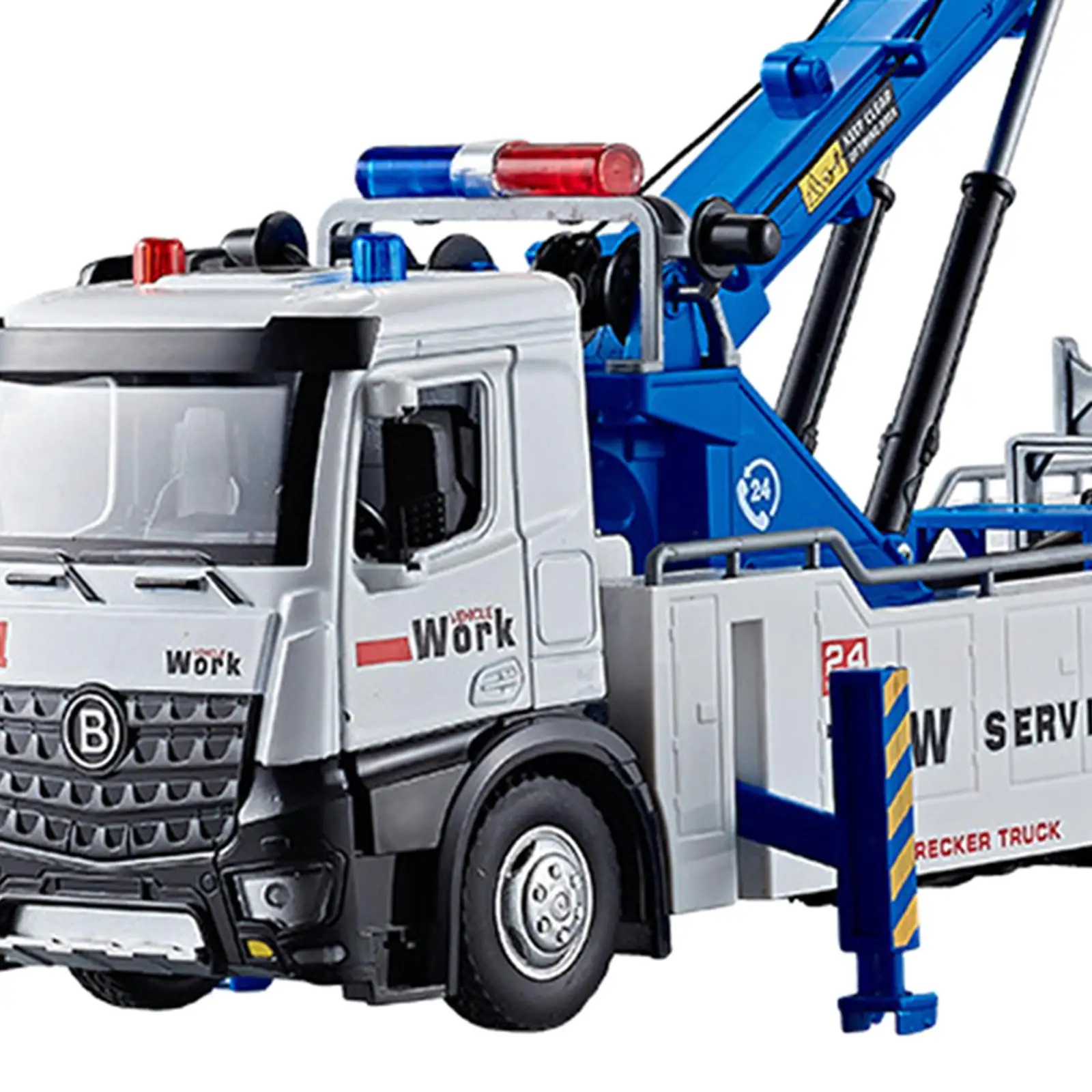 

Crane Truck Toy for Kids Boys Girls Birthday Holiday Gift Tow Truck Model