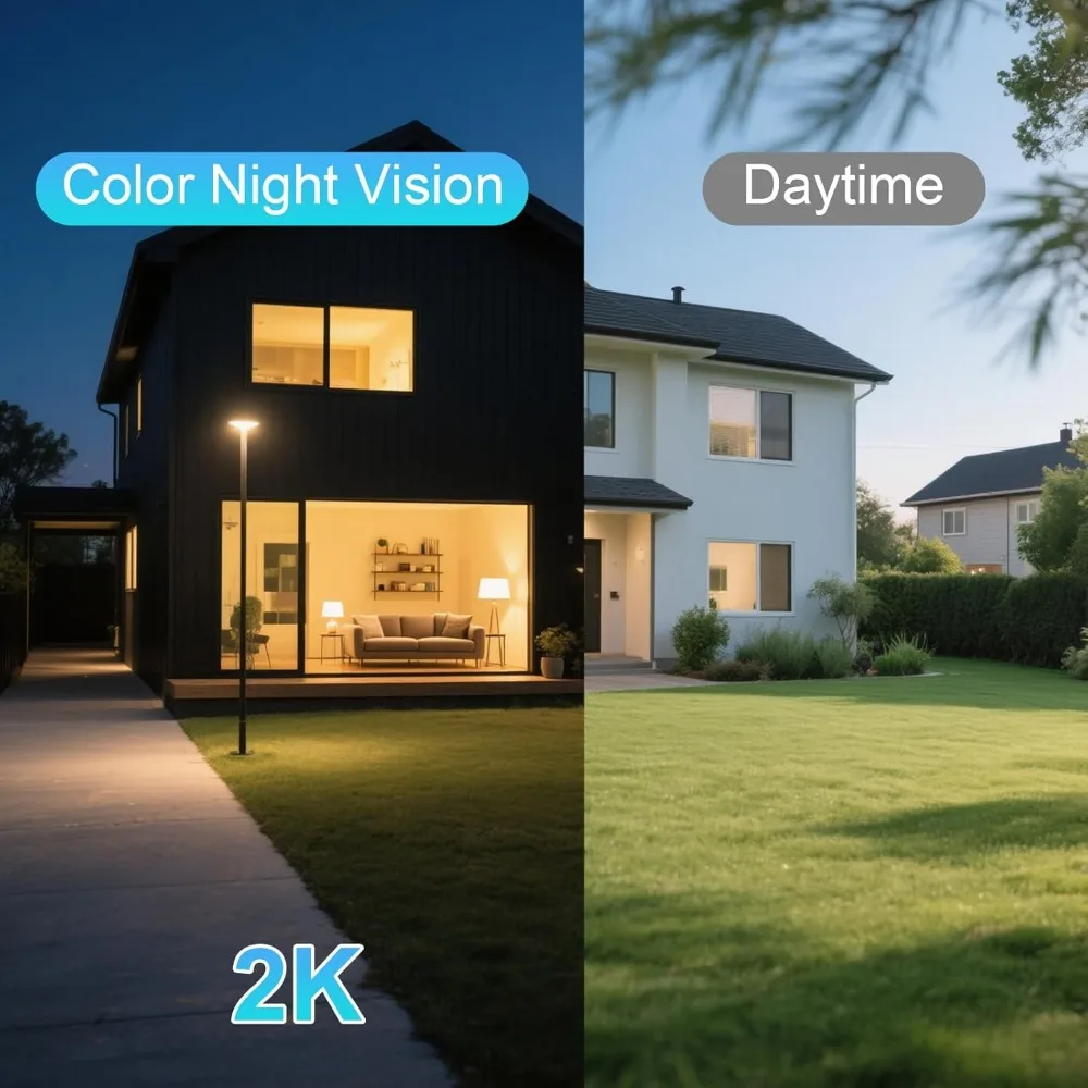 كاميرا أمان خلوية 4G LTE نظام خارجي، بيانات غير محدودة مجانية مدى الحياة، كاميرا أمان لاسلكية تعمل بالطاقة الشمسية مدمجة في بطاقة sim، 3 #4