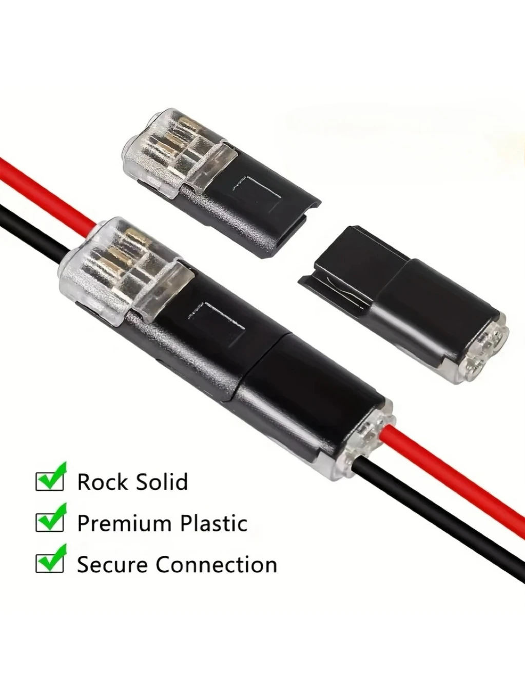 Electric Wire Connector No Strip Line Cable Interconnection Detachable Automotive Terminal Plug Universal Quality Grade Reliable