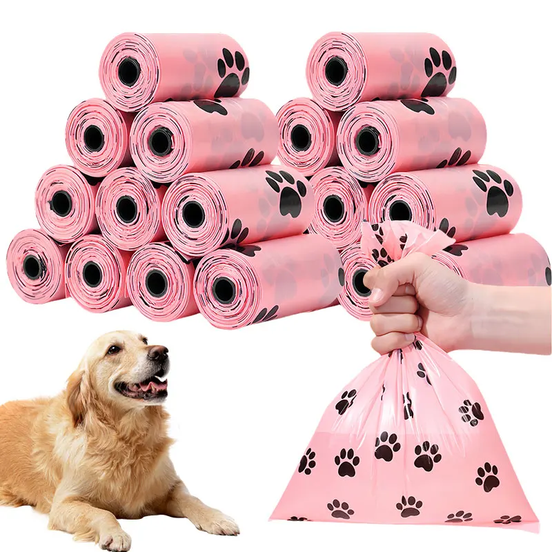 

Dog Poop Bag dispenser for Waste Refuse Cleanup for Outdoor Puppy Walking and Travel Leak Proof and Tear Resistant dog Supplies