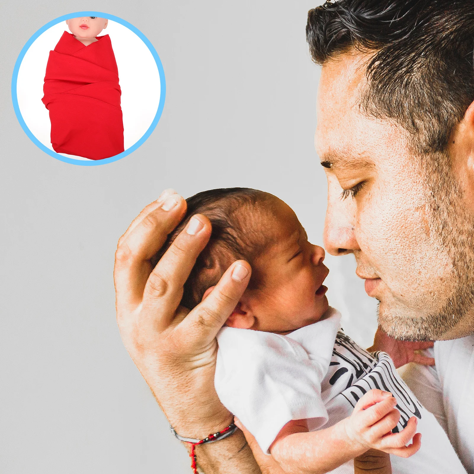 طفل قماط التفاف القطن الخالص الأحمر الوليد منشفة استحمام لينة ماصة قابل للغسل الرضع التفاف حقيبة التقميط الملابس الطفل بطانية