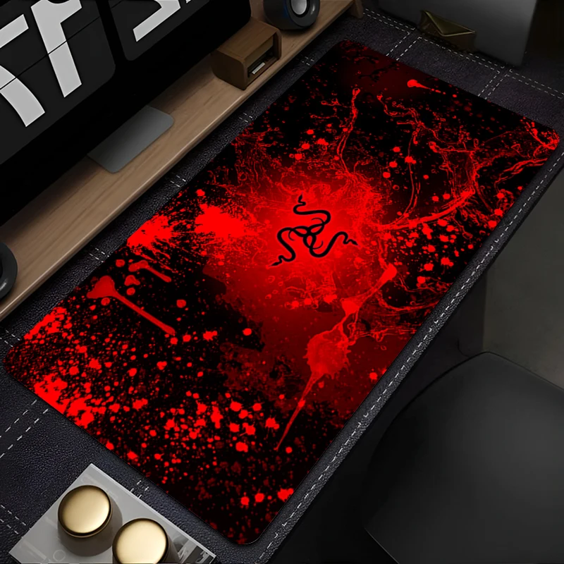 

Luxury Razer Mouse Pad Fashion Brand Anti-slip Desk Mat Rubber Gaming Mats Anime Pad PC Accessories Mousepad Soft Extended Pad