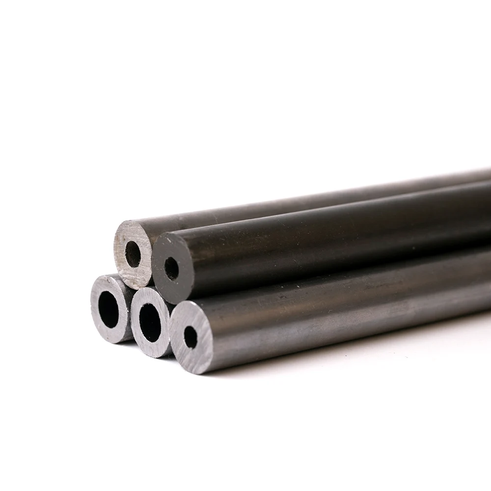 O/D 15mm Hydraulic Tube Round Seamless Steel Pipe Round Hollow Tube Pipe Seamless Tube Piepe for Home DIY Print Black