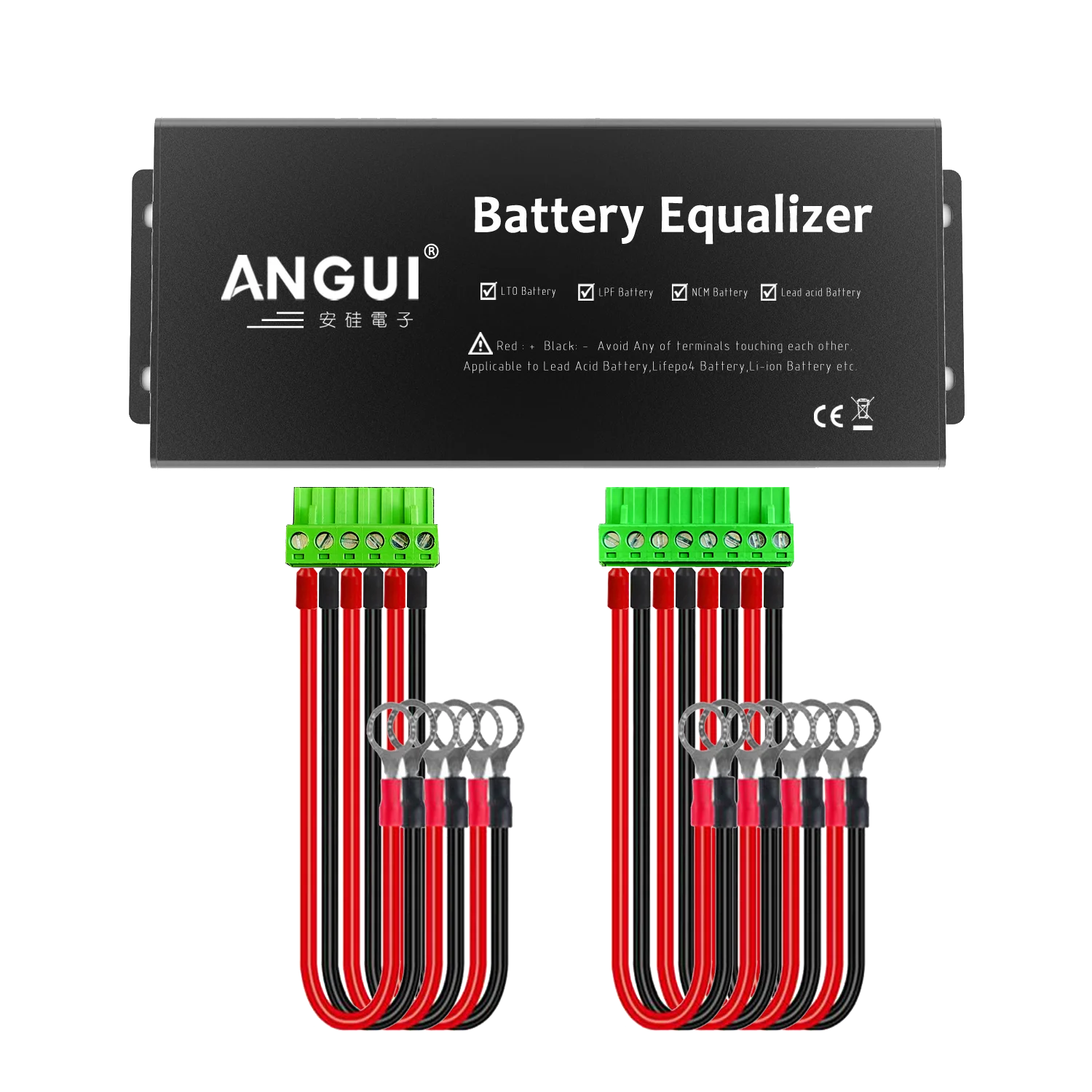 Angui Batterij Equalizer Batterijen Protecter 24V 36V 48V 60V 72V 84V 96V 108V Spanningsregelaar Actieve Balancer Lood Zuur Li-Ion