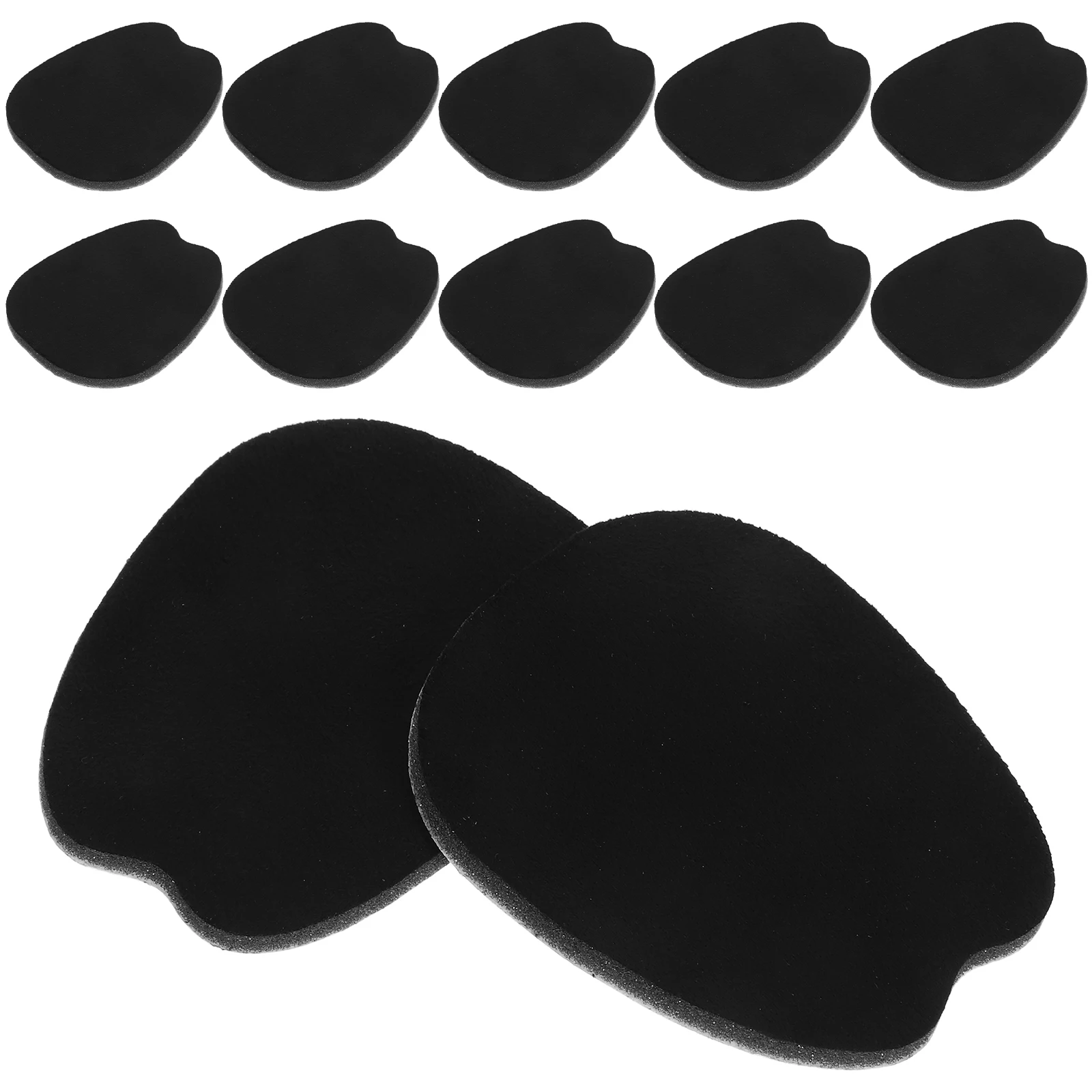 

10 Pairs Insole Forefoot Pads Women Cushioned Protection Insoles Suede Adhesive Shoes Cushions Protector