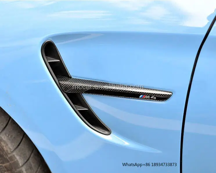 Hot selling car fender decoration piece for BMW M3 M4 F80 F82 fender decoration micro seal