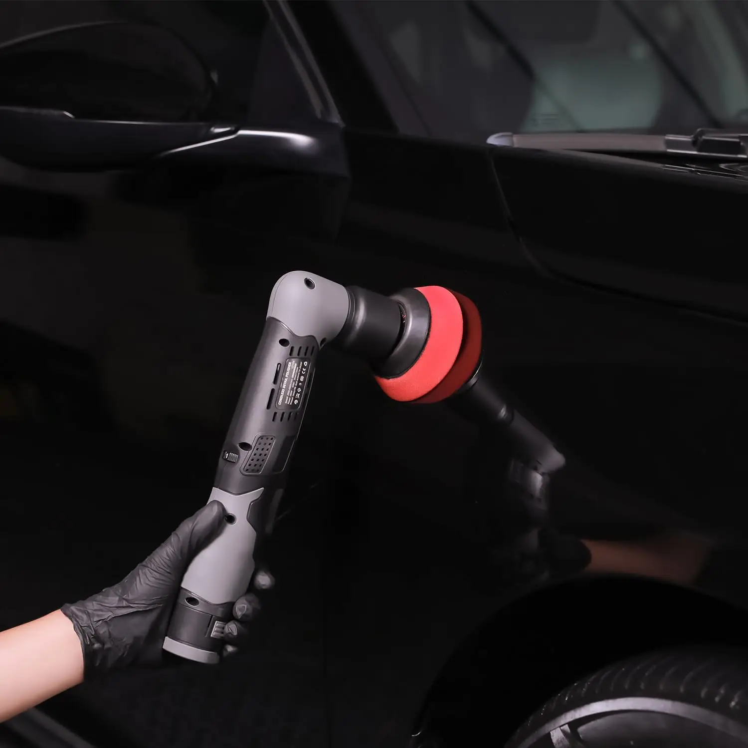 무선 미니 자동차 광택기 12V 스크래치 킬러 자동차 광택기 RO/DA 광택용 연마 패드가 있는 무선 광택기, 샌딩