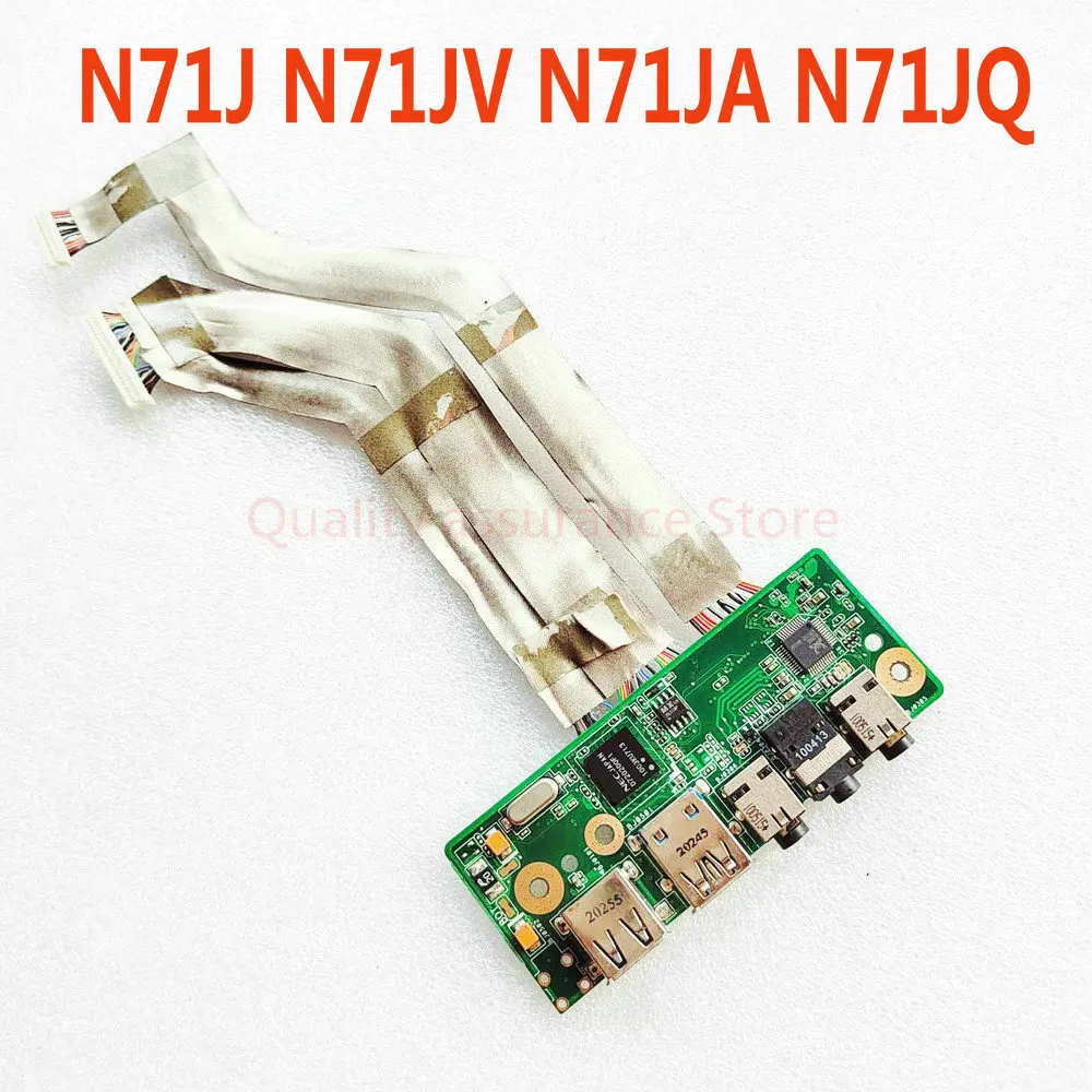 N71J Audio Board For ASUS N71J N71JV N71JA X77J N71JQ 60-NXGAU1100-A04 N71JQ USB With Cable N71JA  USB CABLE N71JA  USB3.0 CABLE