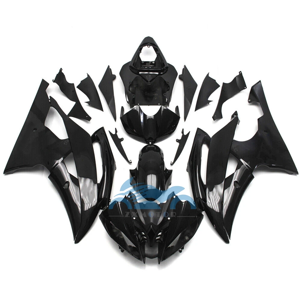 Bright Black Injection Fairings Kits For YAMAHA YZF R6 2008 2009-2015 Motorcycle Fairing yamaha r6 08-15