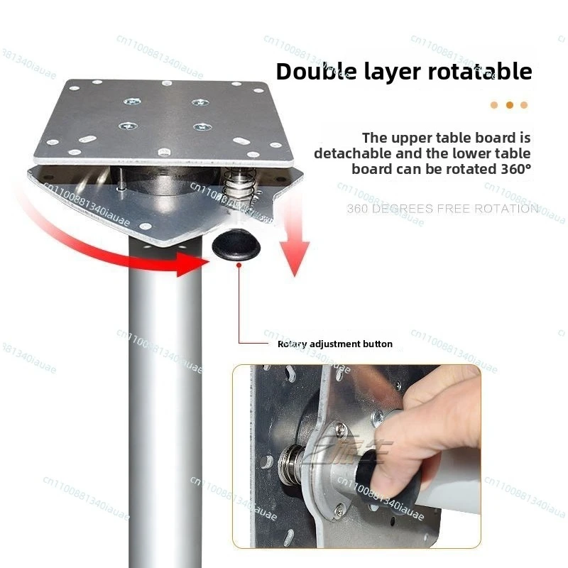 RV Folding Table Legs, Self-towing Modified Car Storage Table