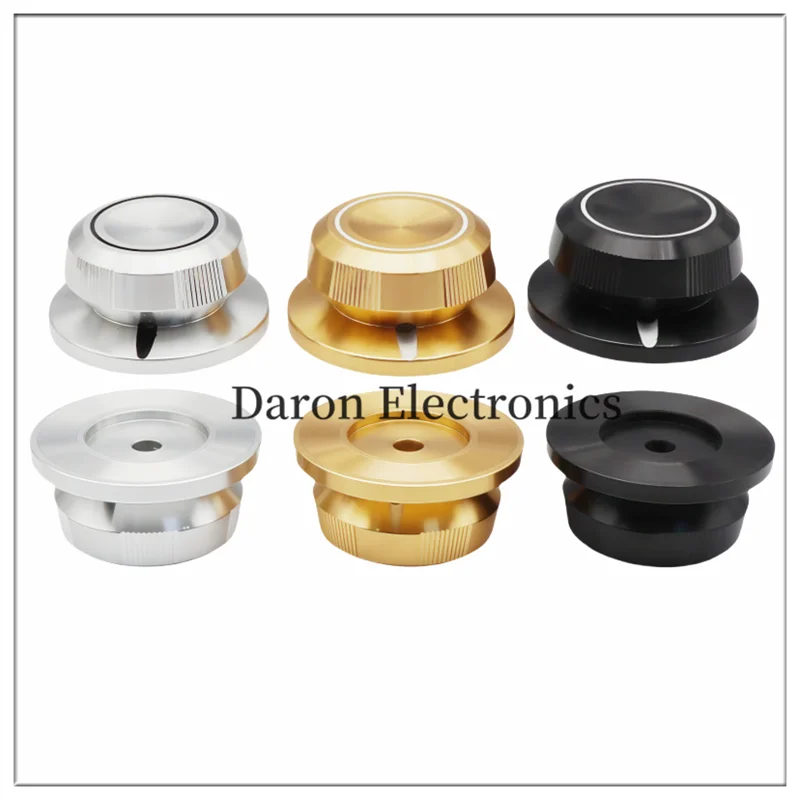 

Твердая крышка ручки из алюминиевого сплава 48*23, бытовая техника/инструмент и метр, крышка поворотной регулировки с круглым отверстием 6 мм