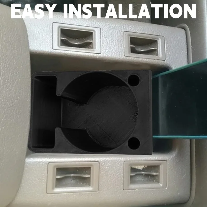 1 قطعة حامل الكأس مناسبة لتويوتا لاندكروزر 80 سلسلة المشروبات ABS حامل الكأس اكسسوارات السيارات الداخلية #4