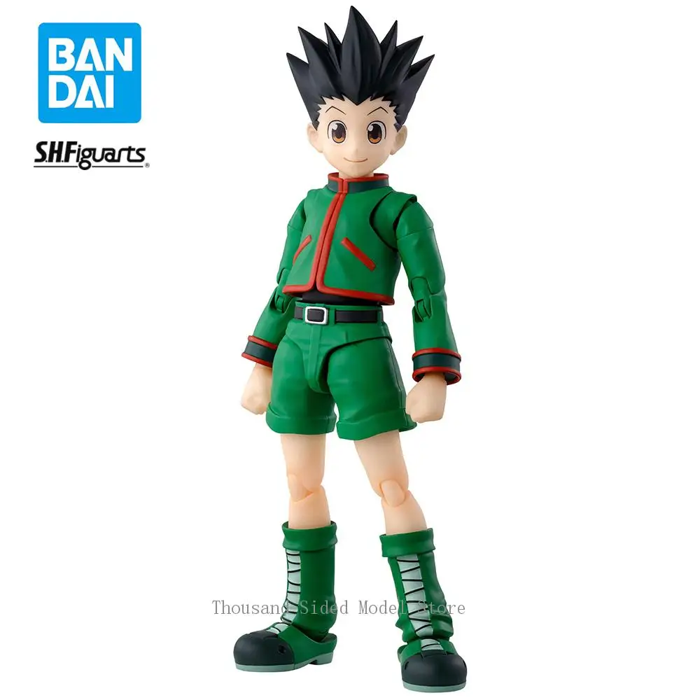 

In Stock Original Bandai S.H.Figuarts Hunter x Hunter Gon Freecss Action Figure Collection Model Children's Toys Birthday Gift