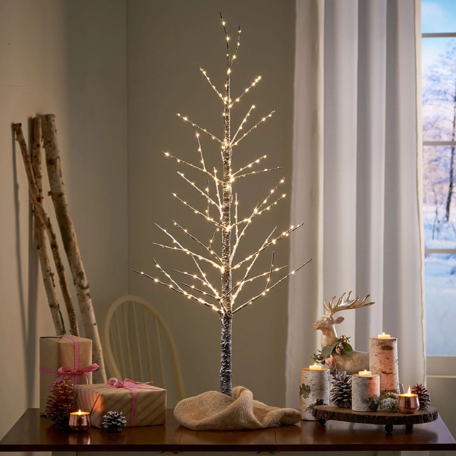 

4FT PAPER LED TREE