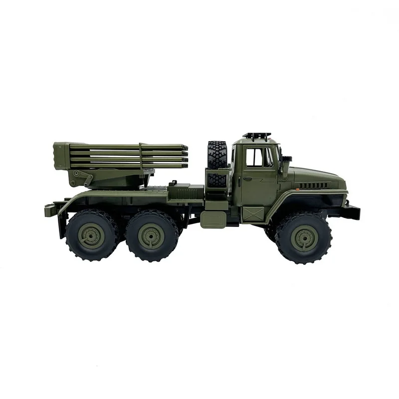 Wpl B36-2 Naughty Dragon 1:16 Pełnowymiarowy zdalnie sterowany pojazd terenowy Bm-21 Rakietownik Granatowy Model Samochodu RC B36-2