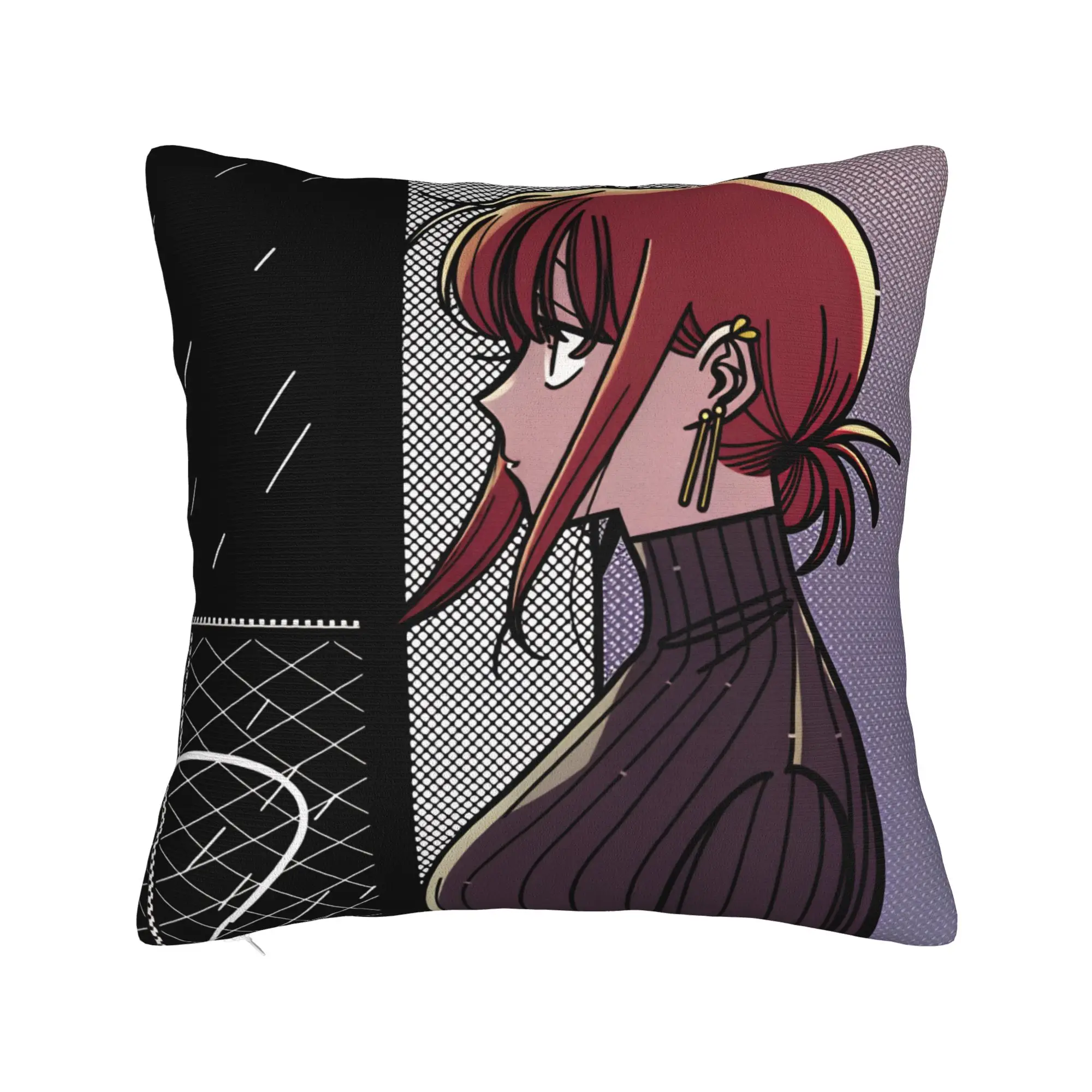 Smoking Behind Supermarket Yamada Pillow Cover  Fashion Pillow Case For Living Room Chair Comfy Pillowcases Gift
