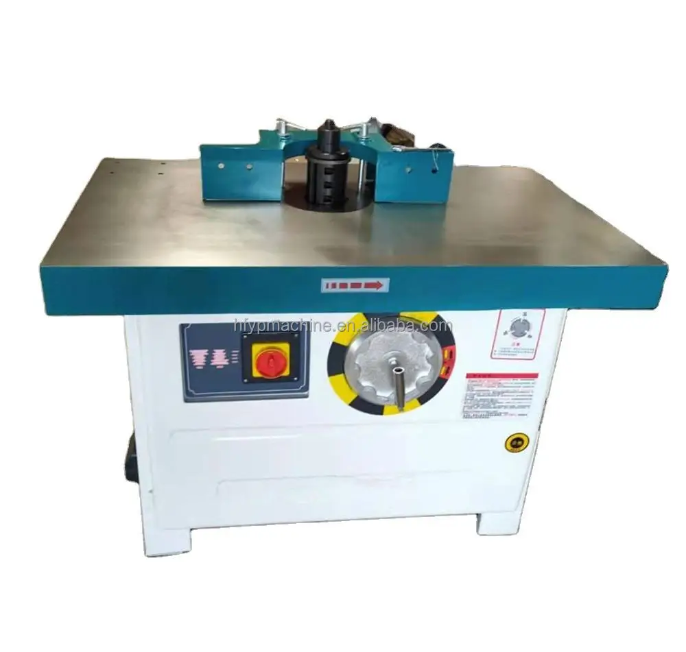 Woodworking Machine Solid Furniture Vertical Table Sliding Single Wood Spindle Shaper Spindle Moulder Milling Router Machine