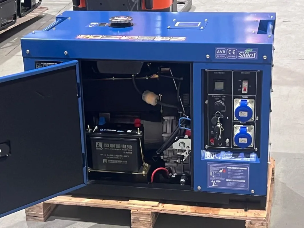 NPC 50/60HZ Soundproof Electric Power Plant Portable Super Silent Electric Air-cooled 12kVA 10kw 10 Kw Diesel Generator 10kw