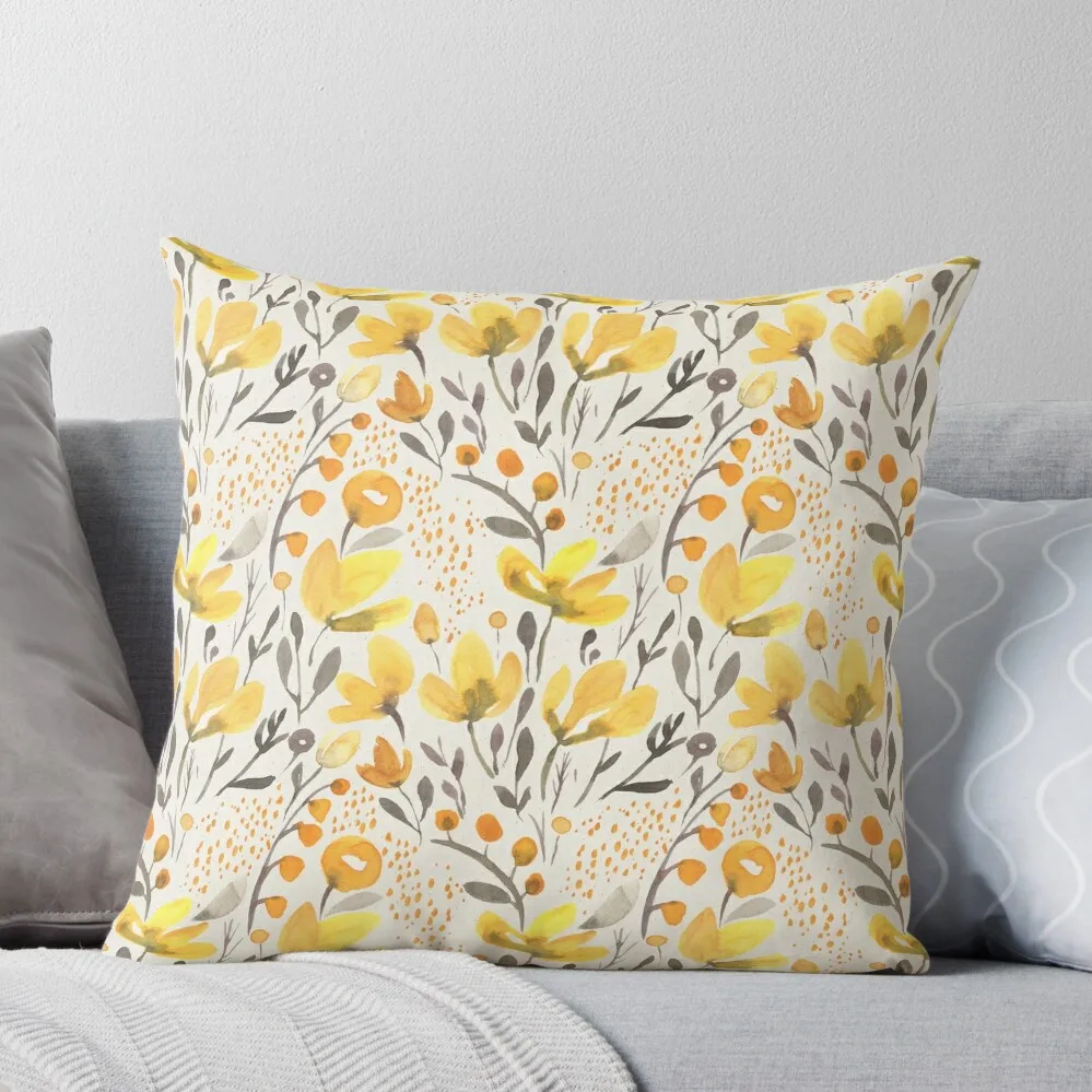 

Yellow field Throw Pillow ornamental pillows Decorative Cushion Cover Decorative pillowcase christmas cushions covers