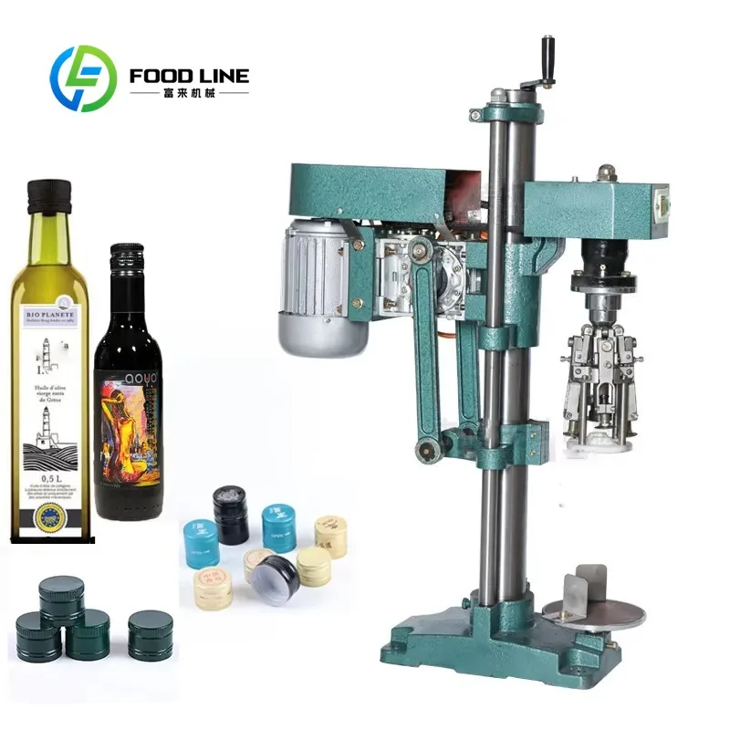Customized size Semi-automatic bottle cap crimping machine bottle cap sealing machine