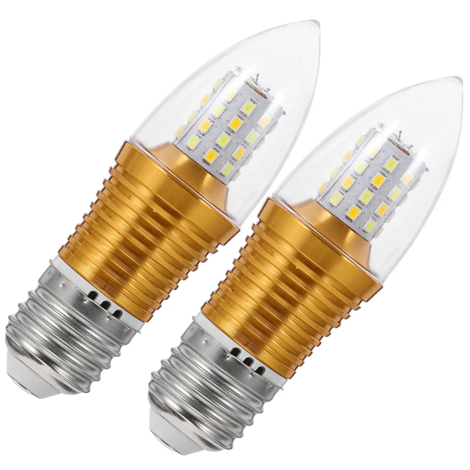 2Pcs Dimmable LED Bulb 7W Light Control High Cri Even Light Output Heat Resistant Pc Material for Home