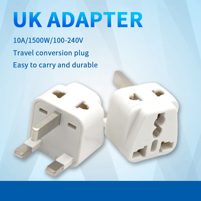 UK Ireland Maldives Universal Socket Converter 10A100-240 V Power Convenient Socket Special Power Adapter for Tourism