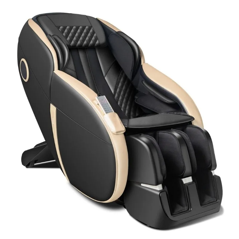 Luxury Home Use Full-Body Automatic SL Rail Electric Reclining Massage Chair for The Elderly - Space Capsule Design