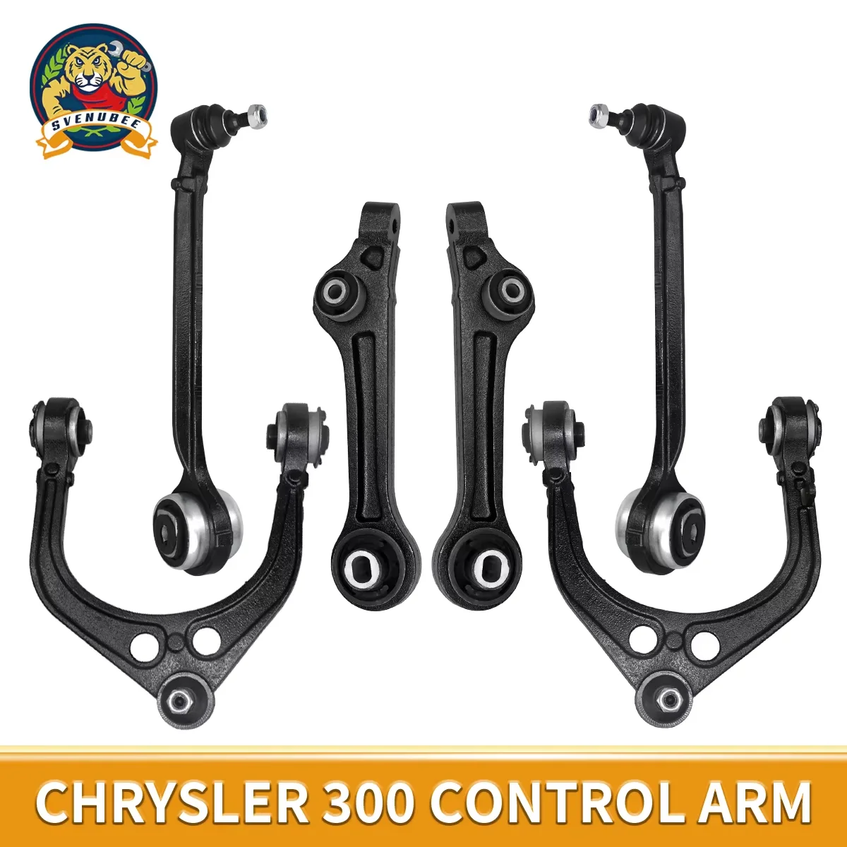 

Svenubee Front Upper Lower Suspension Control Arm 6Pcs Kit for Chrysler 300 Dodge Charger Challenger RWD 2011-2015 2016 2017