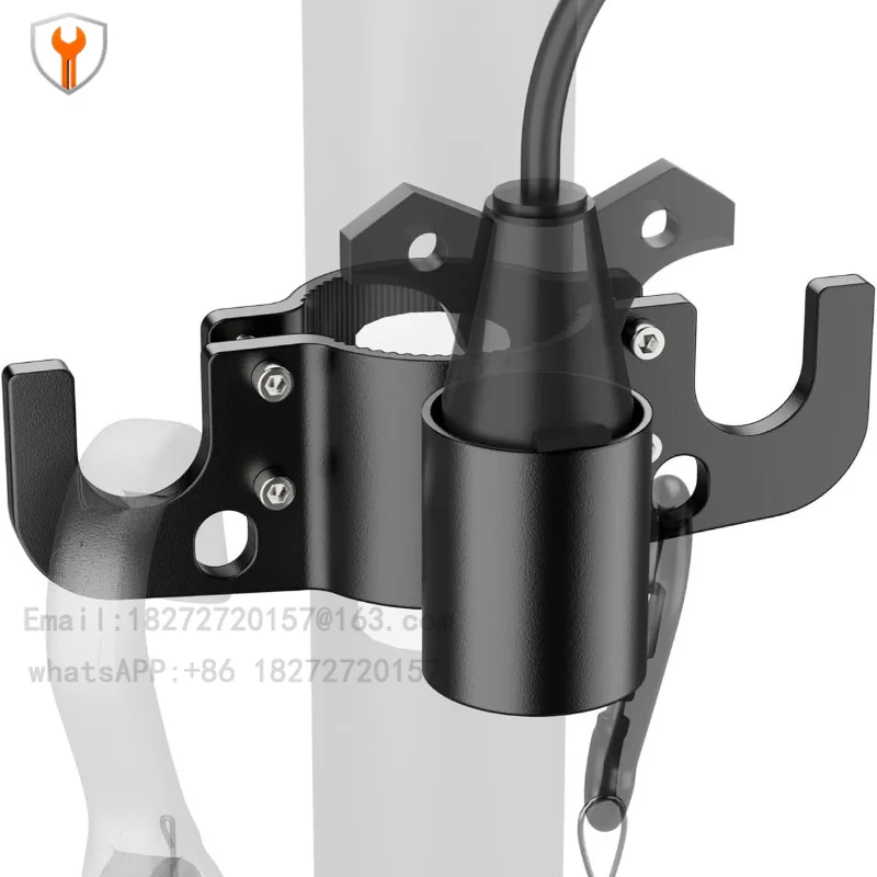 Trailer Traction Chain Finisher with 7-Way Jack Stand - Durable RV Tongue Accessories