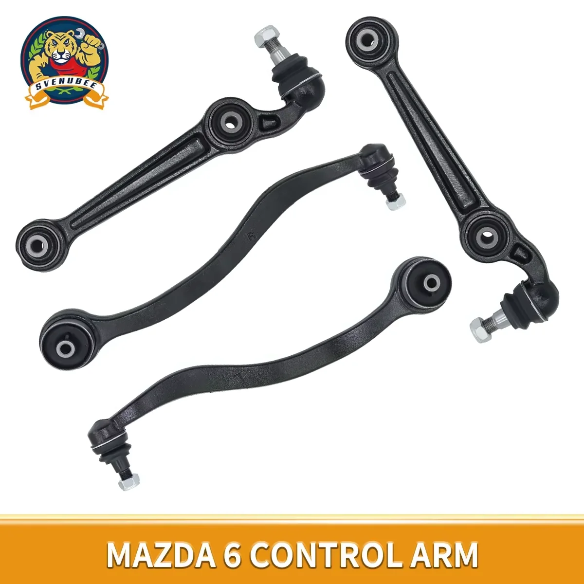 

Svenubee Front Lower Control Arms Ball Joint 4Pcs Sets for Mazda 6 Ford Fusion Mercury Milan 2003 2004 2005 2006 2007 2008