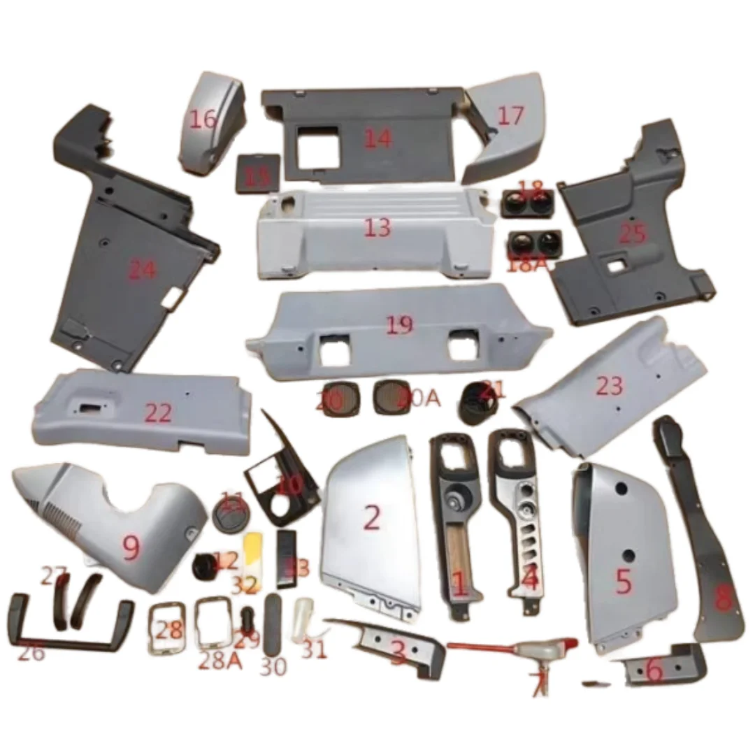 Decorative Trim Panel for the Armrest Box in the Cab Interior Dashboard of Komatsu PC200/210/220/240/350/360-8 Excavators