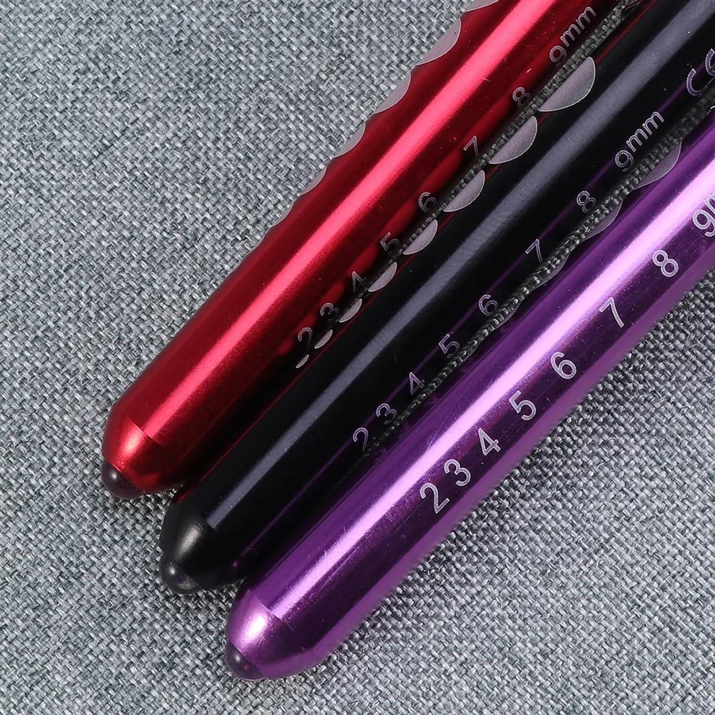 

6Pcs LED Handheld Extra Bright Pre-Focused Pinpoint Lens for Eye Ear Throat Exam Reusable Healthcare Light Set