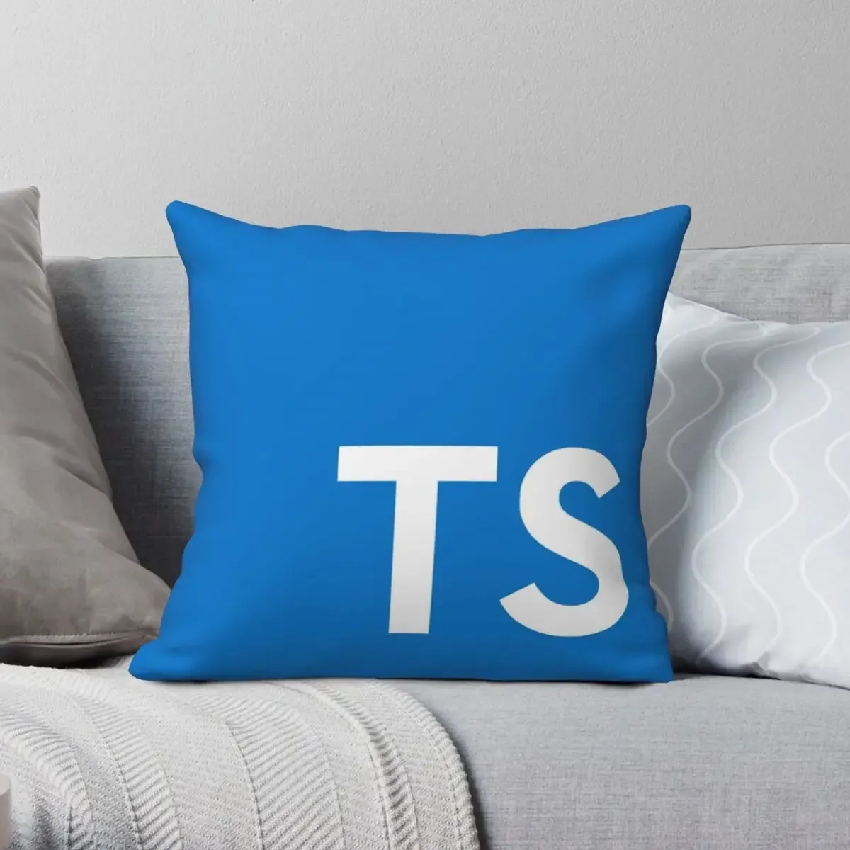 

JavaScript / TypeScript Square Pillowcase Polyester Linen Velvet Creative Zip Decorative Home Cushion Cover