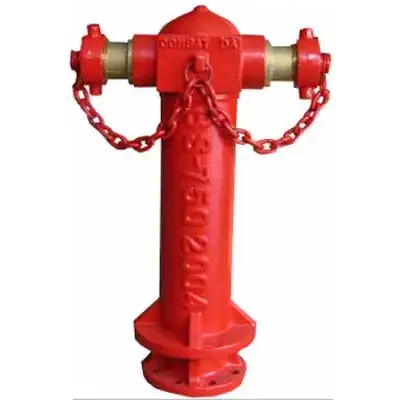 2 Ways Fire Hydrant With Valves Bs336 Pillar Type Fire Hydrants