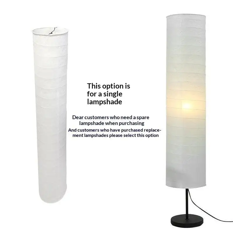 [S]Rice Paper Floor Lamp Shade 94cm 37 Inch Protector Cover Nordic Modern Style Home Decoration For Living Room Bedroom